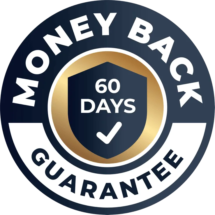 OxyDental Pro 60 Day Satisfaction Guarantee Badge